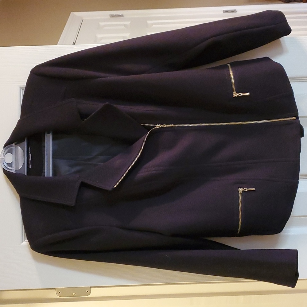 1X Roz & Ali black double breasted blazer